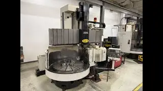 Rhinestahl AMG - Lot 3 - Toshiba TUE-15 CNC Vertical Turning Center Video 2