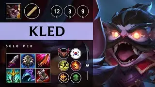 Kled Mid vs Ekko - KR Grandmaster Patch 25.13