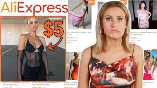 TRYING ON VERY EXTRA ALIEXPRESS OUTFITS! *very trendy*