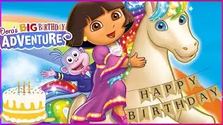 Dora's Big Birthday Adventure Story | Dora the Explorer Gameplay cutscene for kids ❤️