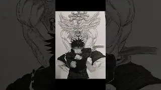 Megumi Fushiguro 🖤 #art #artist #megumi #jujutsukaisen #jjk #trending #foryou #fyp #drawing #viral