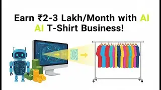 &ldquo;AI Se Apna T-Shirt Brand Banaiye | Zero Design Skill Required!&rdquo;