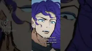 Battle tendency cut scene #jjba #jojosbizzareadventure