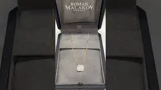 Delicate diamond necklaces by Roman Malakov✨