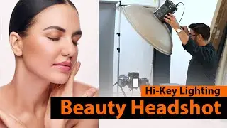 How to Shoot Beauty Headshots in High Key Lighting?