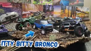 itty bitty bronco #axial #scx30 #unboxing #crawling