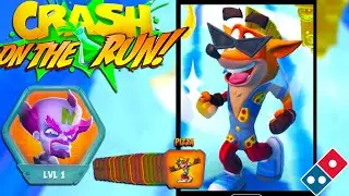 Crash Bandicoot: On the Run! Domino's Pizza Skin - Oxide Dr. Neo Cortex's Gang