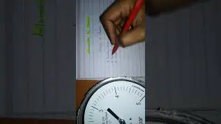 Pressure gauge errors