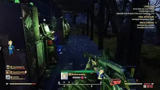 Fallout76 Do not go after a bounty with a lot of junk