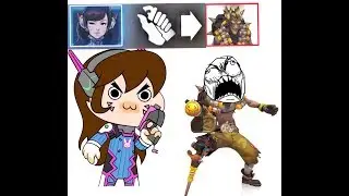 DVA New ability Confirm. Overwatch WTF funny 😂😂 movement