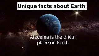 Unique Facts about Earth 🌎 #factsvideo ##earthfact #historyofearth