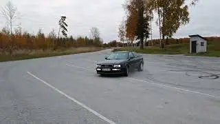 Audi 80 Competition Quattro 2.7t v6 donuts / burnout