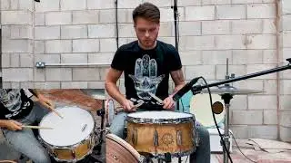 North Custom Mappa Burl over Birch 14x6.5 Snare drum