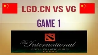 LGD.cn vs VG g.1 Round 2 Winners Final TI3 Eastern Qualifier (feat. NS)