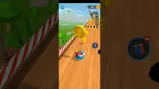 ⚽️Spin Bonus💥 VS Sky Rolling Ball 3D Going Balls VS Sky Ball Jump🐧🦋🎳  Part #shorts #brainupgaming