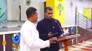 Patriotic singing | St. Paul School | @gwaliordhwani