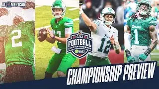 Неделя чемпионов! &mdash; Северный Техас и Тулейн сражаются за титул чемпиона Америки | All Ameican (1 ...
