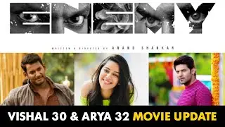 Vishal 30 & Arya 32 Movie Update | RJ Santhosh | Krish Kavin Memes