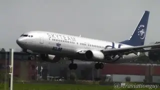 HD - KLM SkyTeam Boeing 737-900 Landing and Takeoff | Amsterdam Schiphol (AMS/EHAM) | PH-BXO