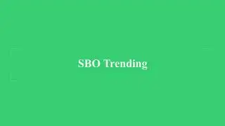 SBO Trending
