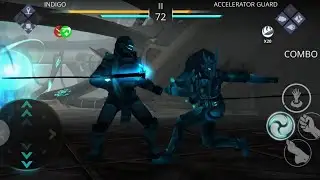 Shadow Fight3 (INDIGO VS ACCELERATOR GUARD ☠️💀) Intense Fight