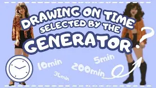 Drawing random picture but time is selected by the GENERATOR ||