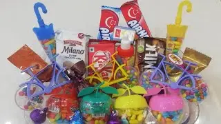 Flavored Beans - Choco beans Candies - Mixing Random Chocolates - Satisfying Toy Video for Kids