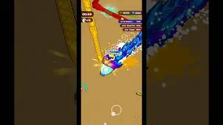 Snake Clash.io - How To Defeat Boss Lv.8200? | Snake Game 🐍 Snake Battle 🔥 #gaming #shortsfeed.