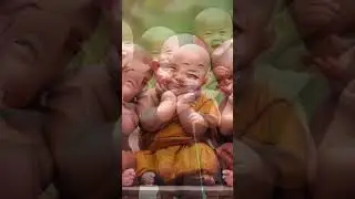 So Cute Little Monk 🤩buddha status!buddha song!new whatsapp status!trending!viral shortsfeed!shorts