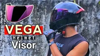 Vega Bolt Helmet Visor | Enhance your helmet look 🔥