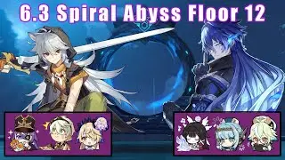 C6 Razor Overload & C0 Flins Lunar Charge - Genshin Impact 6.3 Spiral Abyss