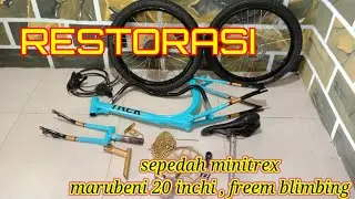 Merakit sepeda minion spesial marubeni frame belimbing 20