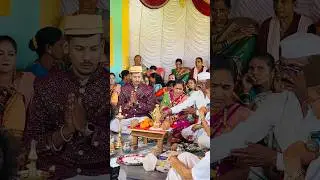Maharashtrian Engagement ceremony. #engagement #ceremony #maharashtra #culture #india #marraige
