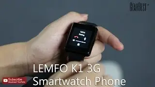 LEMFO K1 3G Smartwatch Phone - Gearbest.com