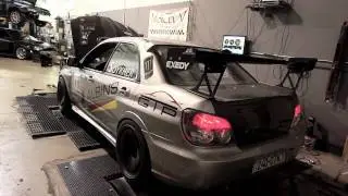 2006 WRX STI dyno run - 565 hp!