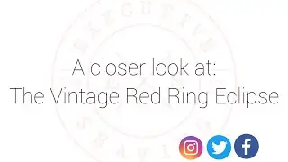 A Closer Look at the Vintage Red Ring Eclipse - Rare Vintage Safety Razor