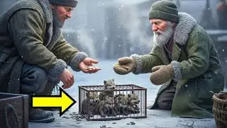 Бедняк потратил последние монеты, купив 5 волков. То, что они сделали, изменило его судьбу.