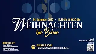Heiligabendgottesdienst|  24.12.2025