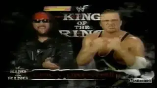 WWF King of the Ring 1998 Match Card