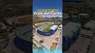 SICILY PARADISE! 🇮🇹 Explore the Iconic Renzo Barbera Stadium!
