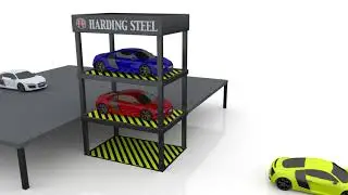 Multi level display -3D Animation