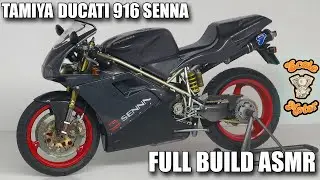 Fall asleep to me Building a Ducati Senna in 1/12 scale! Tamiya Full Build ASMR SUPERCUT!