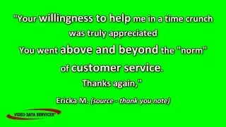 Reviews of Video Data Services NJ