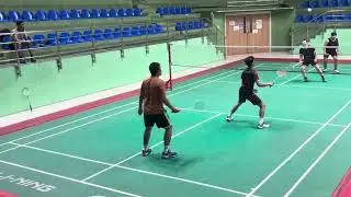 RAKETERS LATIHAN BARENG PARTNER DI GOR KONI BANDUNG #badminton #badmintolovers 
