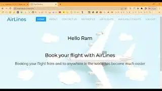 Flight Reservation System in PHP
