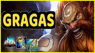 FAKER (Gragas) - 4/5/8 KDA GAMEPLAY