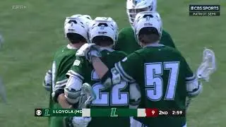 Highlights: Men's Lacrosse vs. Loyola MD (5/5/23)