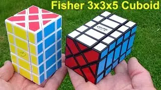 Fisher 3x3x5 Cuboid Puzzle now available (unboxing, review & scramble)