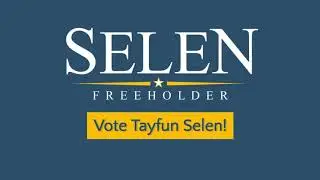 Vote For Morris County Freeholder Tayfun Selen Today!