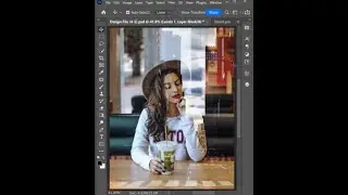 How to add Glass effect in photoshop